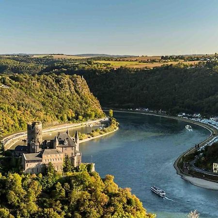 #1 Studioapartment Mit Loreleyblick Direkt An Der Schoensten Etappe Des Rheinsteigs Patersberg ภายนอก รูปภาพ