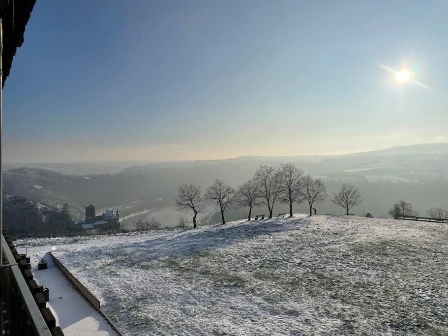 #1 Studioapartment Mit Loreleyblick Direkt An Der Schoensten Etappe Des Rheinsteigs Patersberg ภายนอก รูปภาพ
