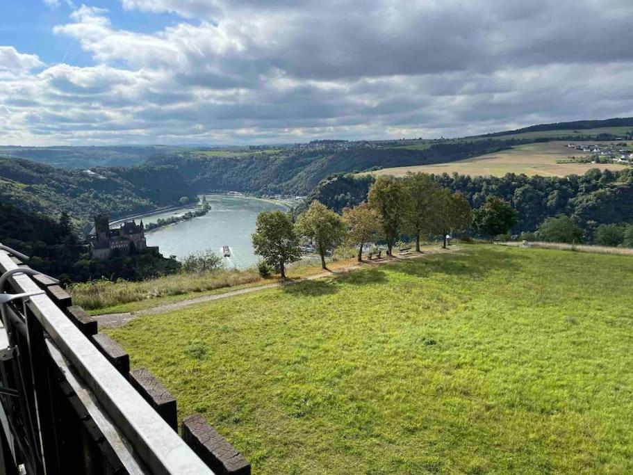 #1 Studioapartment Mit Loreleyblick Direkt An Der Schoensten Etappe Des Rheinsteigs Patersberg ภายนอก รูปภาพ